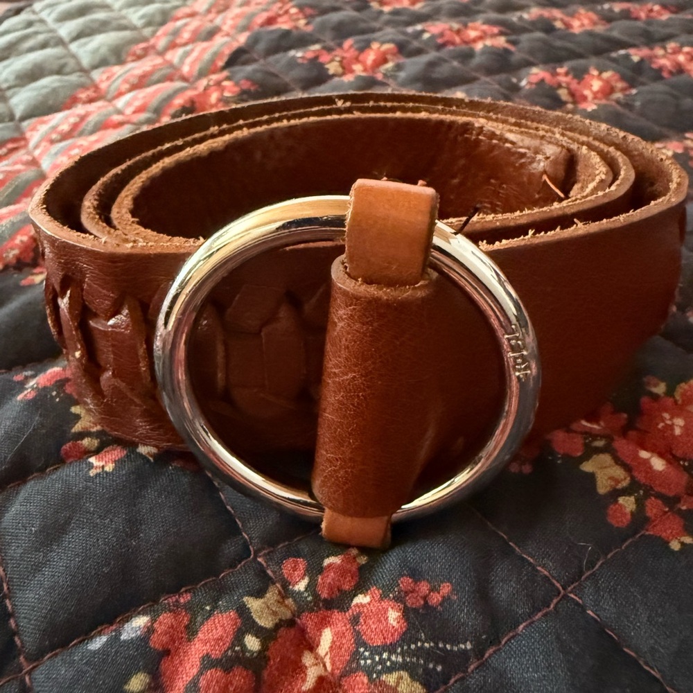 Ralph Lauren Tan Leather Belt